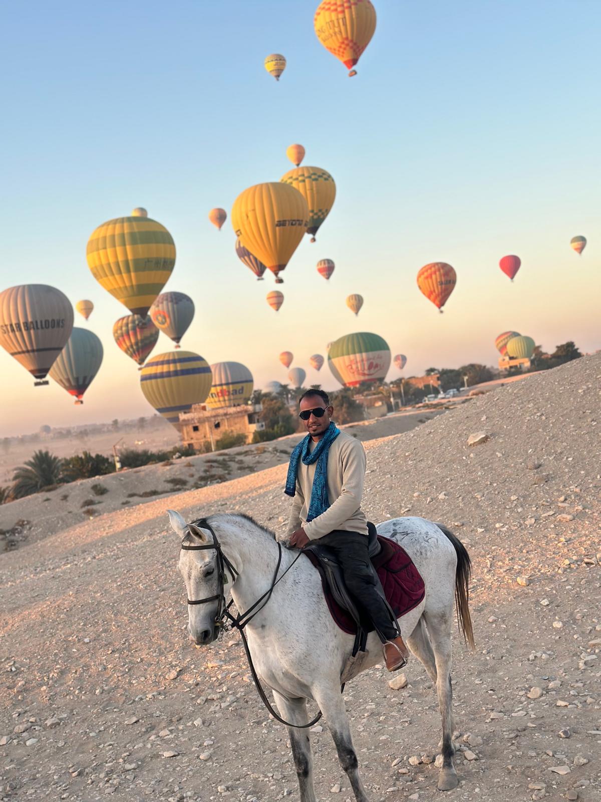 1-, 2-, of 3-daagse Paardrijtocht in de woestijn Luxor - Egypte