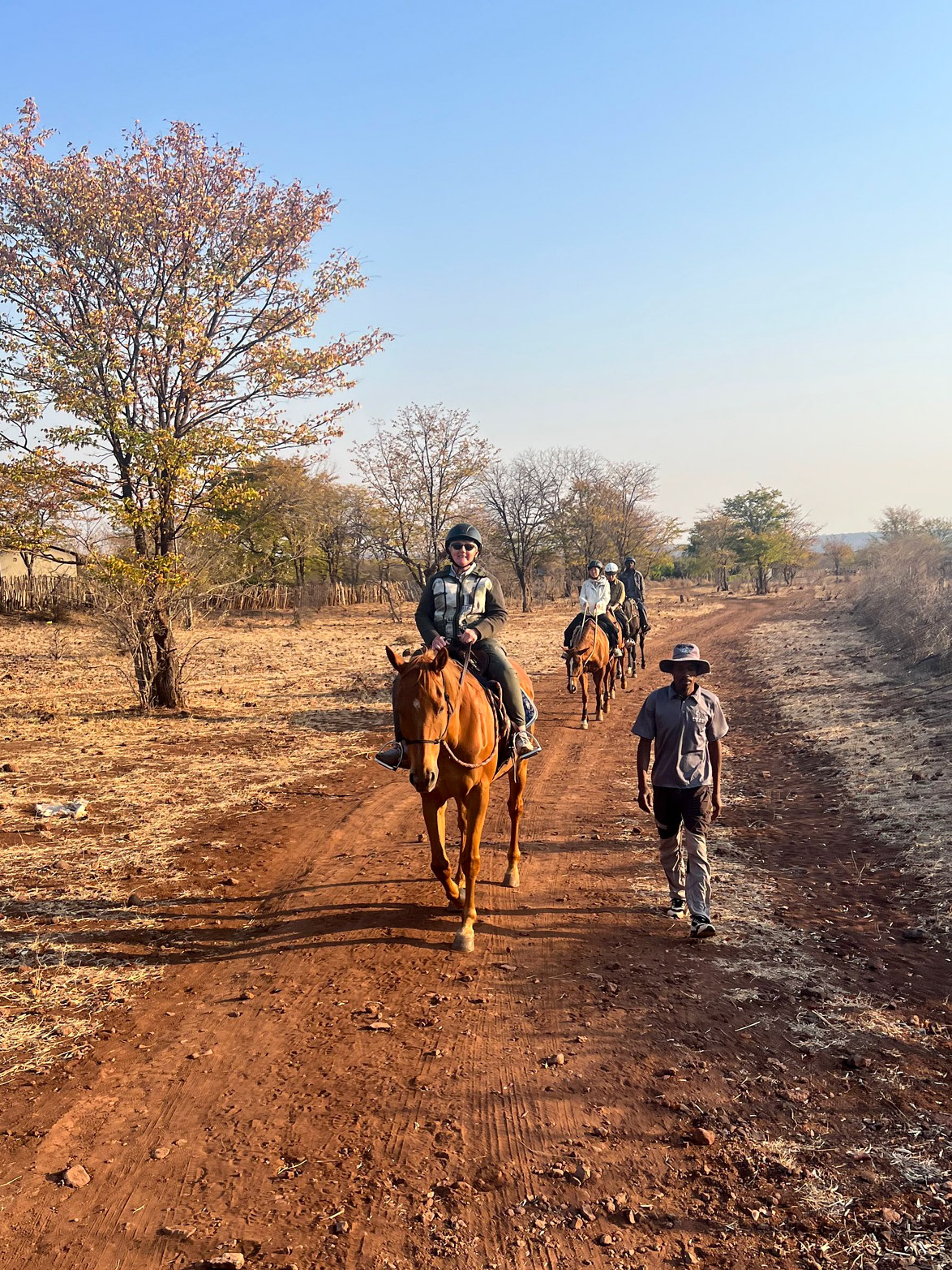 2- of meerdaagse standplaats paardrijvakantie Victoria Falls - Zimbabwe